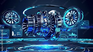 Exploring advanced turbine design concepts in digital engineering environments with cutting-edge technology