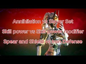 The First Descendant - Annihilation vs Slayer Set for Ultimate Gley Massacre Build