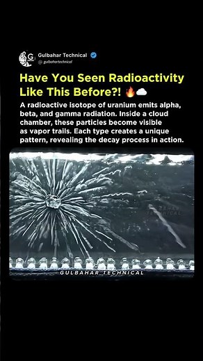 What Does Radiation LOOK Like? | Uranium in a Cloud Chamber! | Mind-Blowing Science 👀
