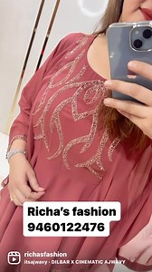 5K views · 130 reactions | Oder only on WhatsApp 094601 22476 Size up to 46 Pure georgette 3090/- | Richa's Fashion | Facebook