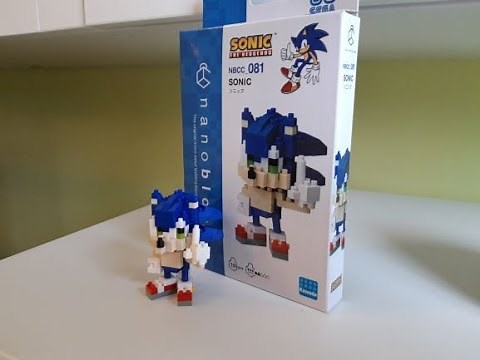 NBCC_081 Sonic The Hedgehog Nanoblock Unbox and Build