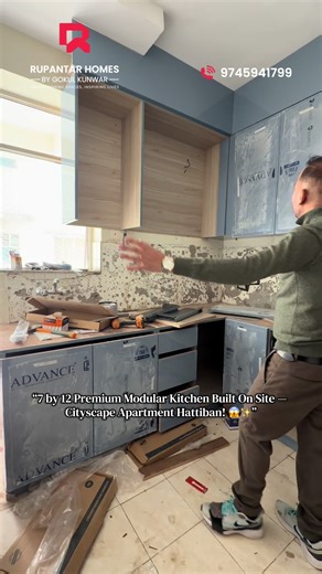 This 7x12 modular kitchen installation at Cityscape Apartment Hattiban reflects the exceptional skill and dedication that defines every Rupantar Homes interior furniture project. The spacious layout is intelligently designed to accommodate all essential kitchen functions while the premium finishing transforms every surface into a statement of elegance and quality. Precisely fitted cabinet doors, smooth drawer mechanisms, and carefully selected hardware work together to create a kitchen that is a