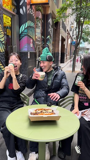 Korean BBQ beef cheesesteak in Melbourne CBD. Thank you. #cheesesteak #melbourne #food