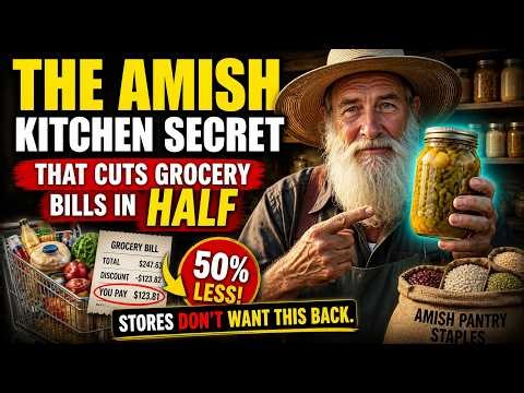 The Amish Kitchen Secret That Cuts Grocery Bills in Half — Stores Don’t Want This Back
