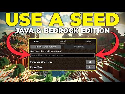 How to Create Worlds From Seeds on Minecraft