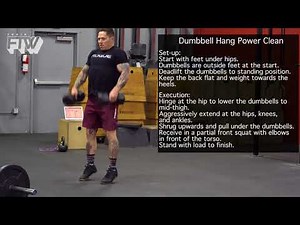Dumbbell Hang Power Clean