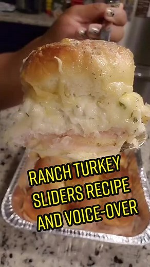 Delicious Ranch Turkey Sliders Recipe with Kings Hawaiian Rolls