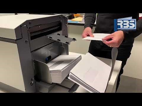 Mise sous pli AUTO PLIS V3 avec insert dans vos courriers