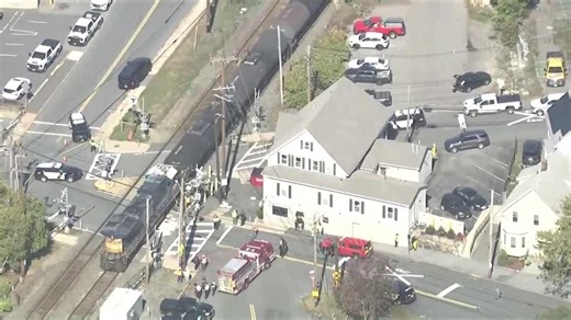 Vehicle hit by freight train in Andover, causing severe rail delays