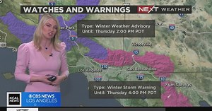 Winter storm warnings, wind advisories issued for upcoming storm