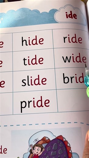 ‘ide’ words #learning #readingeanglish #languageeducation #englishlearningclass #education #english