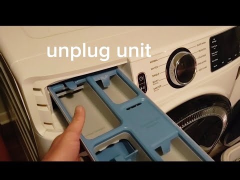 GE energy star 4.8 cu. ft. smart front load washer repair