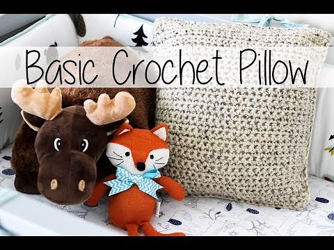 Basic Crochet Pillow - the easiest ever! | Sewrella