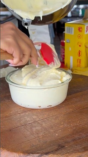 This is the way I make my pudding for my banana pudding #recipevideo #bananapudding