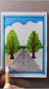 3.1M views · 37K reactions | road side scenery #art #artist #artwork #reels #shorts #rongdhonuartanddrawing | Rongdhonu Art and Drawing | Facebook