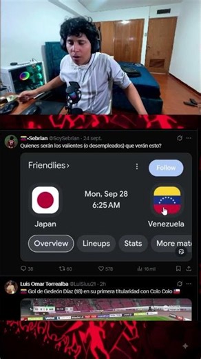 QUIEN VERA EL PARTIDO VENEZUELA VS JAPON?