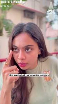 Have you ever figured out such hints of hitting of your partner or friend #pooja #nanda #poojanandha