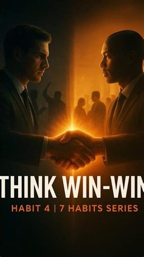 Think Win-Win | Habit 4 | 7 Habits in 7 Days | ThinkSimplified #shorts #smartgoals #wisemind