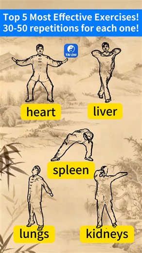 5 Simple Exercises to Transform Your Body 👉https://taichi.onelink.me/n4v6/xsrk1lw6 #taichiforbeginners #taichi #exercise #HomeWorkout #dance #fitness #Benefits | Tai Chi for Beginners