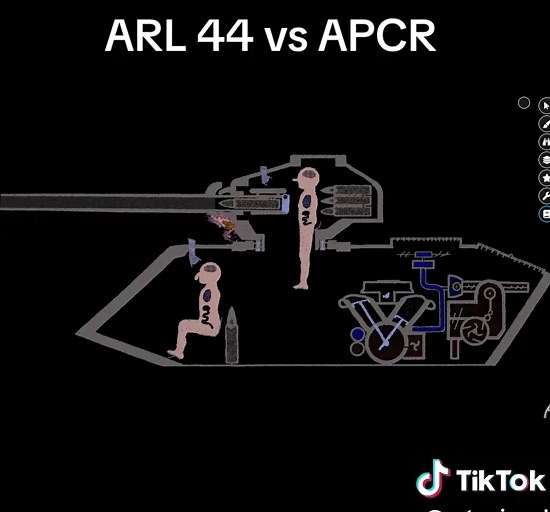 ARL 44 vs APCR: Sandbox Simulation Gameplay