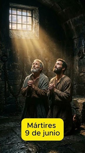 Santos Primo y Feliciano. Santos del día 9 de junio. #santoscatólicos, #santosdeldía,