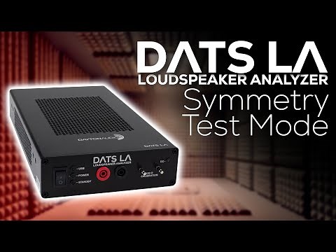 DATS LA: How to do a Symmetry Test