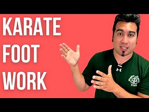FOOTWORK TECHNIQUES FOR KARATE KICKING