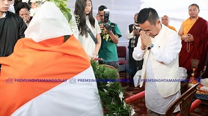 51K views · 1.7K reactions | Paid final respects to Padma Shri Late Shri Gadul Singh Lama (Sanu Lama), a legendary literary figure of Sikkim, laid to rest with full state honours. His legacy in literature, culture, and public service will continue to inspire generations. Heartfelt condolences to his family and loved ones. | Prem Singh Tamang-Golay | Facebook
