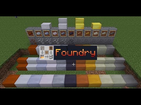 Minecraft Mod Review: Foundry (Compact and Precise Metallurgy!)