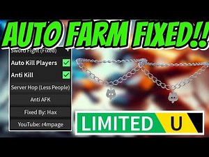 [FREE UGC] Sword Fight Simulator X Script Roblox - Auto Kill Players Auto Farm Timer Anti Kill OP!!