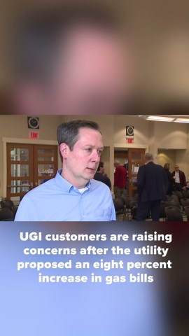 UGI customers are raising concerns after the utility proposed an 8% increase in gas bills