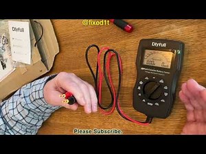 Unboxing DlyFull B3 Digital LCD Multi Battery Tester