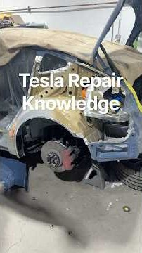 Tesla Quarter Panel Replacement: Adjacent Parts and Procedures