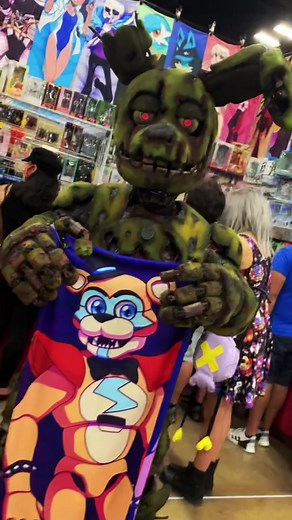 I apologize, i brought it #fnaf #springtrap @sanjapan #cosplay #animatronics