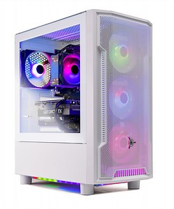 Skytech Archangel Gaming PC Desktop AMD Ryzen 5 5500 NVIDIA GeForce RTX 3050 (6GB) 500GB NVMe SSD 16GB DDR4 SDRAM Windows 11