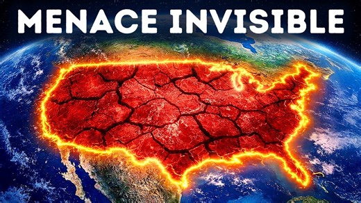 Les scientifiques ont détecté une cavité croissante sous l'Amérique du Nord