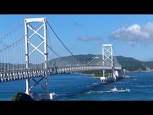 【徳島】鳴門大橋の遊歩道・渦の道から渦潮/大鳴門橋架橋記念館エディで一人はしゃいで楽しかった日