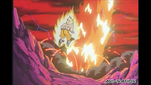 Explosion de la planète Namek dans Dragon Ball Z