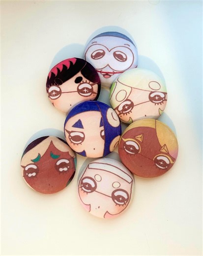 Splatoon Idol Plush Pin Badge (58mm/2.28") - Etsy