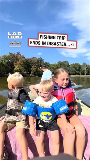 They'll never want to go fishing again 🤣 #fishing #fail #family | LADbible