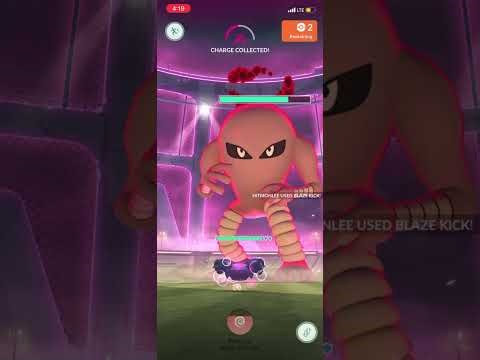 Dynamax Hitmonlee Battle!