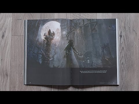 Artbook - Bloodborne Official Artworks - preview "page by page"