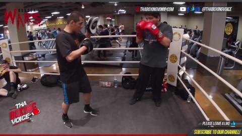 🗽Border Wars 6: Santiago “Silent Killer” he's back 🔥Sparring footage😱