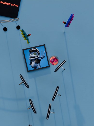 Crazy Frog's Marble Music Experience: A Satisfying Journey