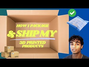 How I Package & Ship My 3D Prints for Etsy Orders (Step-by-Step)