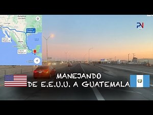 MANEJANDO DE E.E.U.U. A GUTEMALA!!