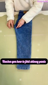 8.5K reactions · 305 shares | Skinny Pants Folding Made Easy #Shorts #diyhacks #foldinghacks #skinnypants #organizingtips #diylifehacks #clothinghacks #spacesaver #howtofold #lifehacks #trending | Vinod Kumar | Facebook