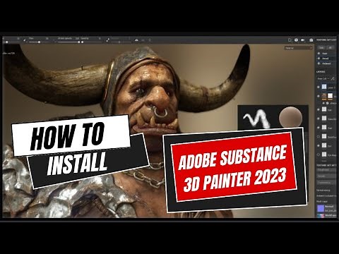 How to Install Adobe Substance 3D Painter | Full Installation without error | #adobe #tech #howto