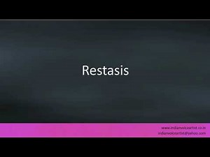 Pronunciation of the word(s) "Restasis".