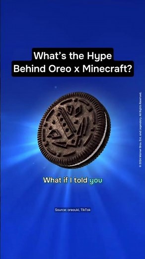 The Minecraft Movie and OREO Collab! Pixelated Cookies & In-Game Rewards!